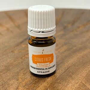 Young Living Essential Oil Citrus Fresh Vitality 5ml - New/Sealed Free Shipping